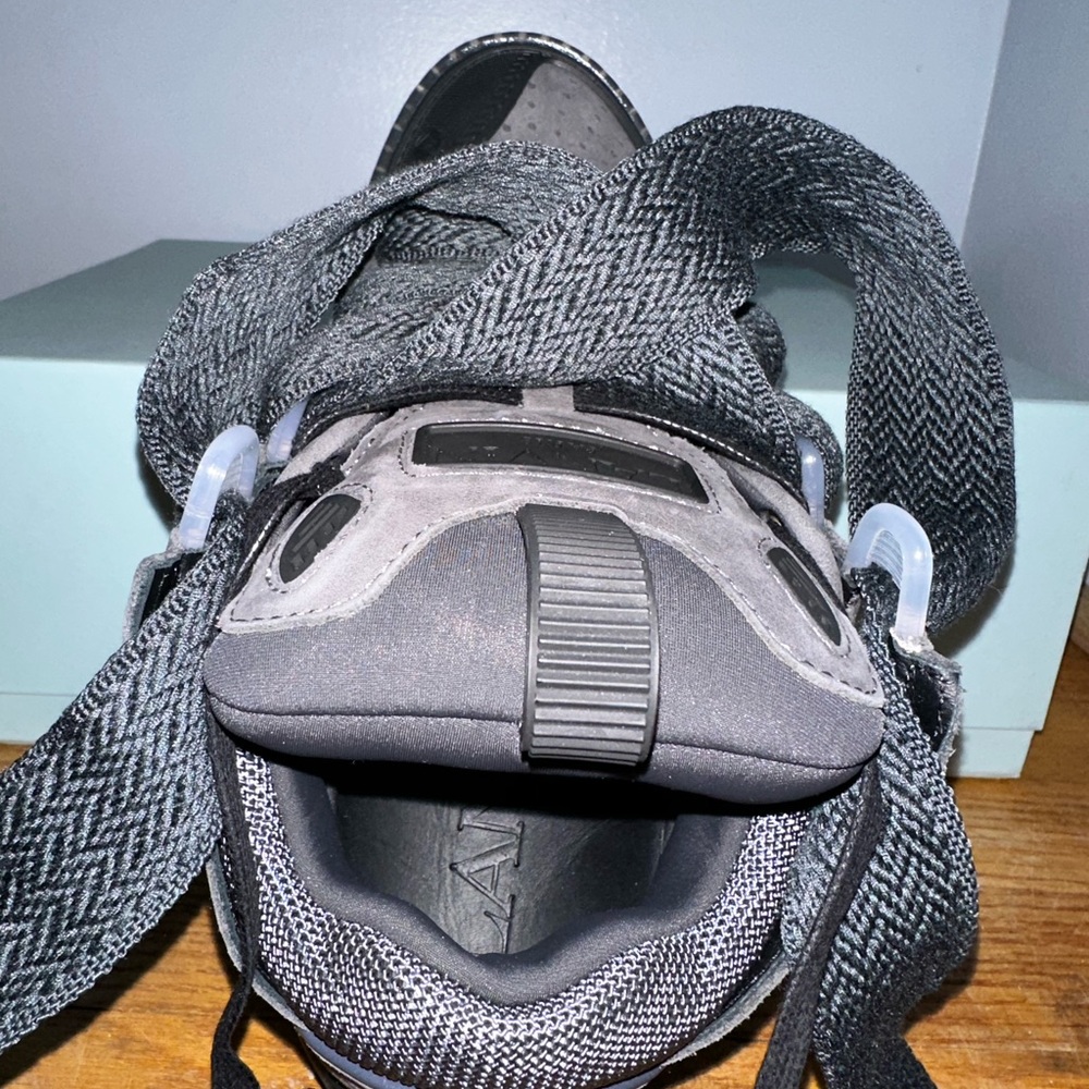 Grey Lanvin Curb Sneaker